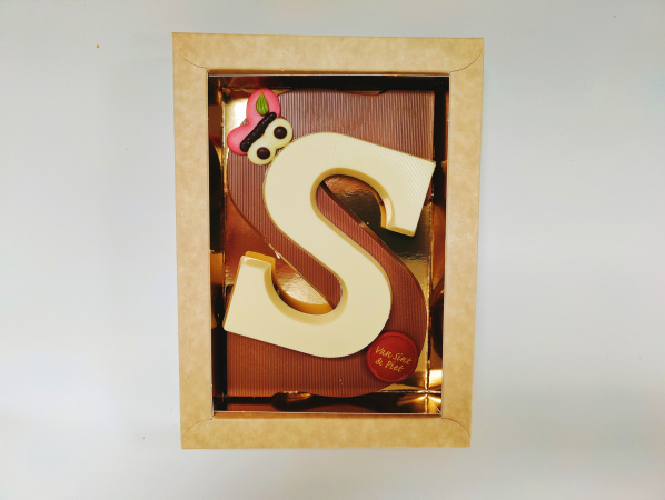 chocolade duo letter 300gr    groot