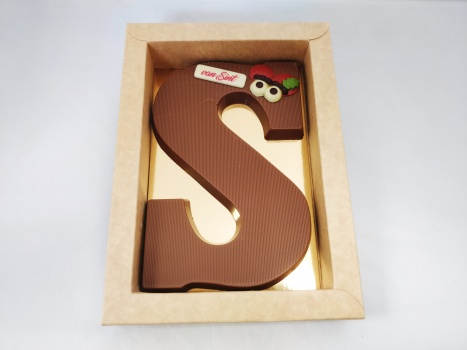 Chocolade letter melk   S    groot