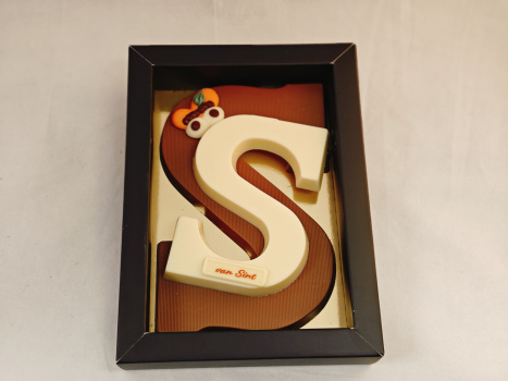 chocolade duo letter 300gr    groot